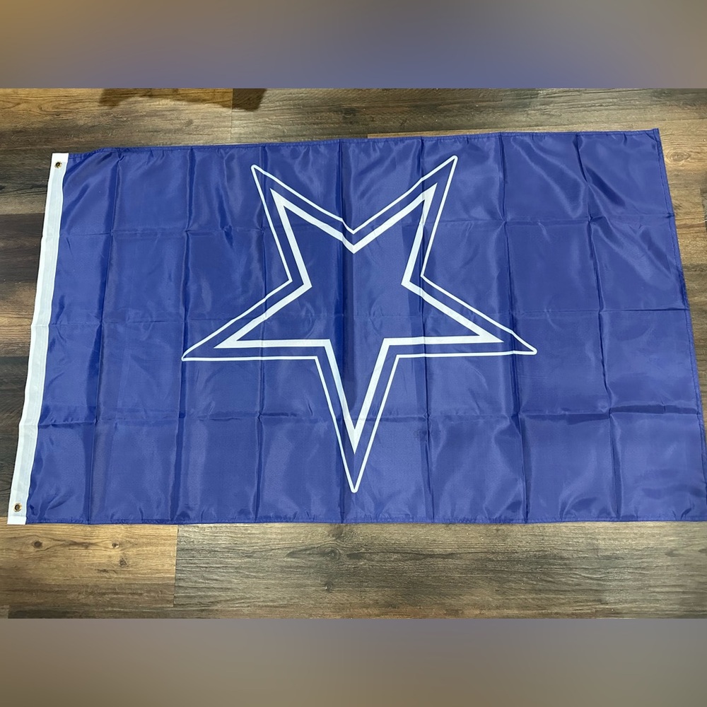 Dallas Cowboys Flag 3x5 Feet New Football Sign Banner Wall Decor Double Sided